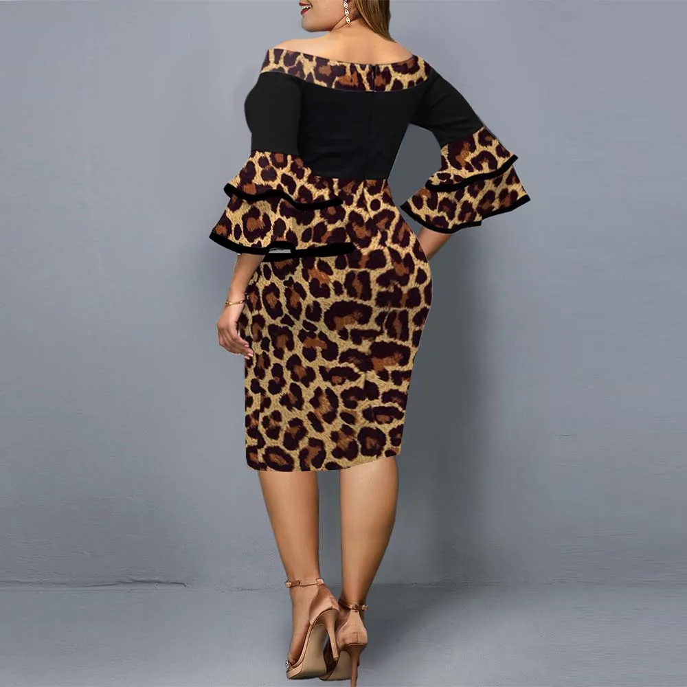 Yvonne Leopard Print Dress 2