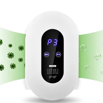 

Portable Mini LED Ozone Generator Lamp Bathroom Deodorizer Air Purifier Fridge Purifier Sterilization