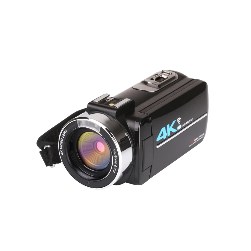 Standard KOMERY Новое поступление 4K 48MP видеокамера 3,0 в HD сенсорный экран/ночное видение/Wifi Внешний Микрофон/вспышка/HDMI выход/инфракрасный - Цвет: Standard
