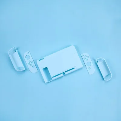 Blue ZYD переключатель защитный чехол Крышка Joy Con контроллер чехол Корпус 5 шт полный чехол оболочка для ZYD переключатель аксессуары - Цвет: Blue
