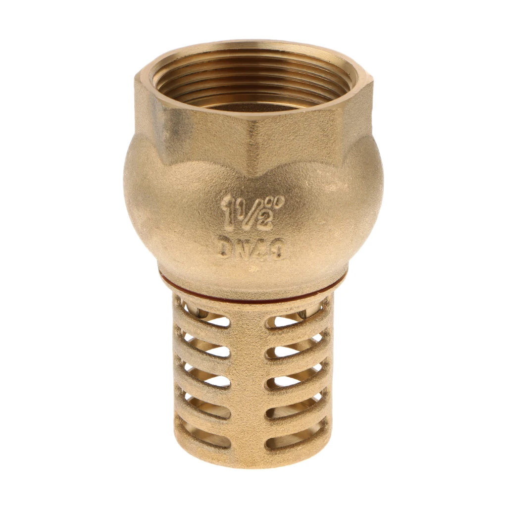 Strong Metal Brass Foot Valve/ Bottom Valve, Easy to Install