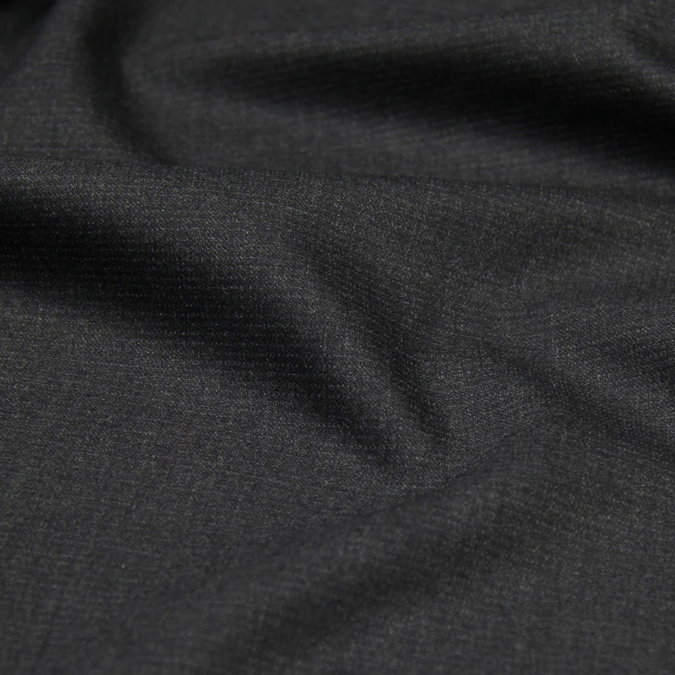 Темно-серый цвет, похожий на черный шерсть ткань шерсть камвольная ткань черный серый очень мягкий удобный, WF170