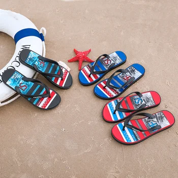 

New Men's Slippers Outdoor Summer Sandals Beach Activities Boys Youth Walking Flip-flops Cheap Shoes 40-44
