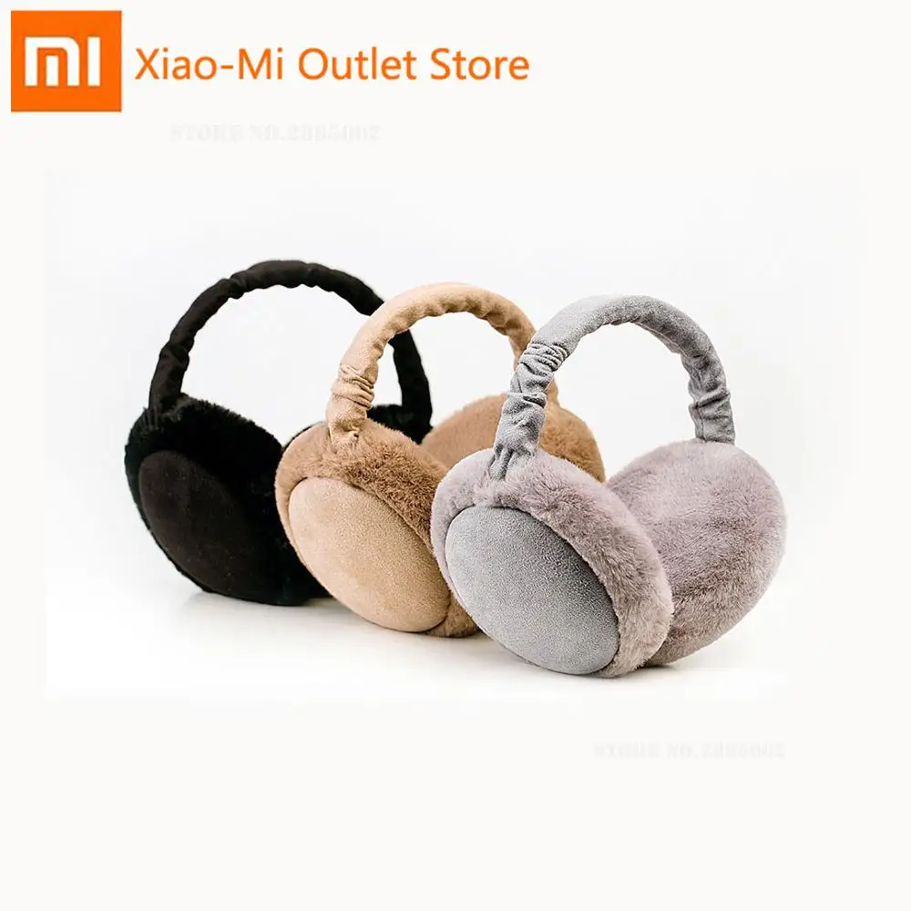 

Xiaomi Youpin FO Fashion Warm Velvet Adjustable Ear Bag Warm Cozy Soft Skin Direction Adjustment Foldable Design Soft Comfort