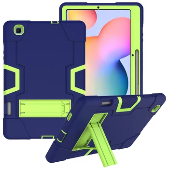 

Case for Samsung Galaxy Tab S6 Lite 10.4 2020 P610 P615 SM-P610 SM-P615 Kids Cover Heavy Duty Shockproof Hybrid Kickstand Funda