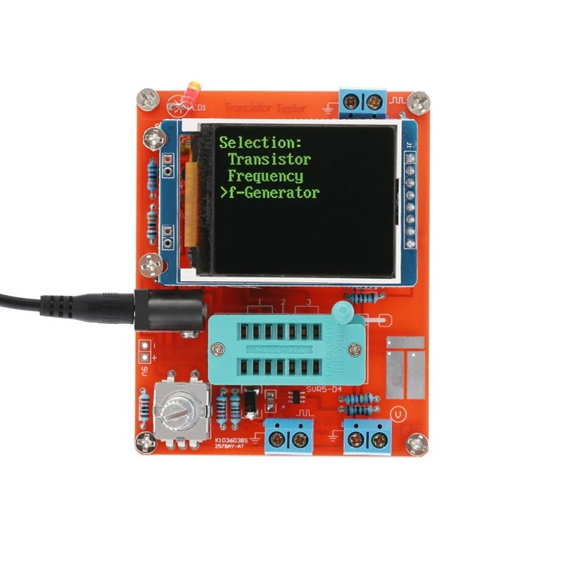 Multifunctional Lcd Gm328 Transistor Tester Diode Capacitance Esr Voltage Frequency Meter Pwm Square Wave Signal Generator 3