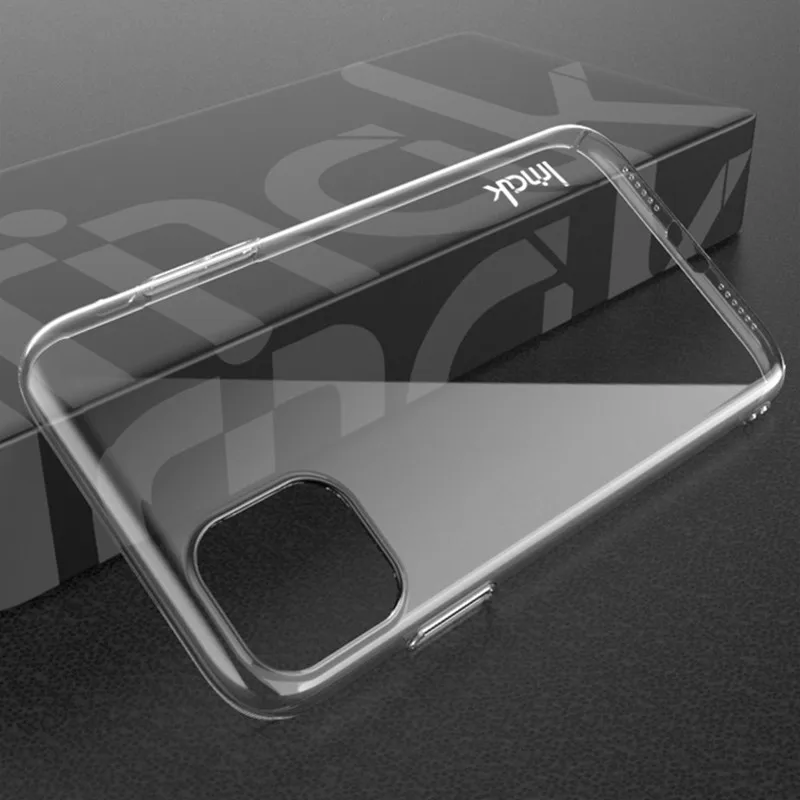 

Imak Crystal Pro Full Cover PC Surround Cover for Apple iPhone 11 11Pro 11Pro Max Case Transparent Wear Resistant Hard Case