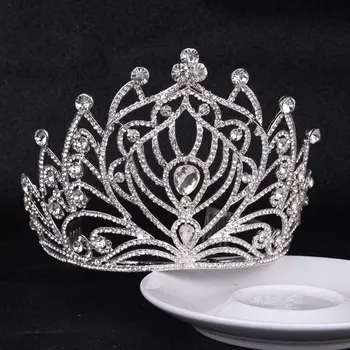 

Bridal Wedding Prom Rhinestone Crystal Crown NEW