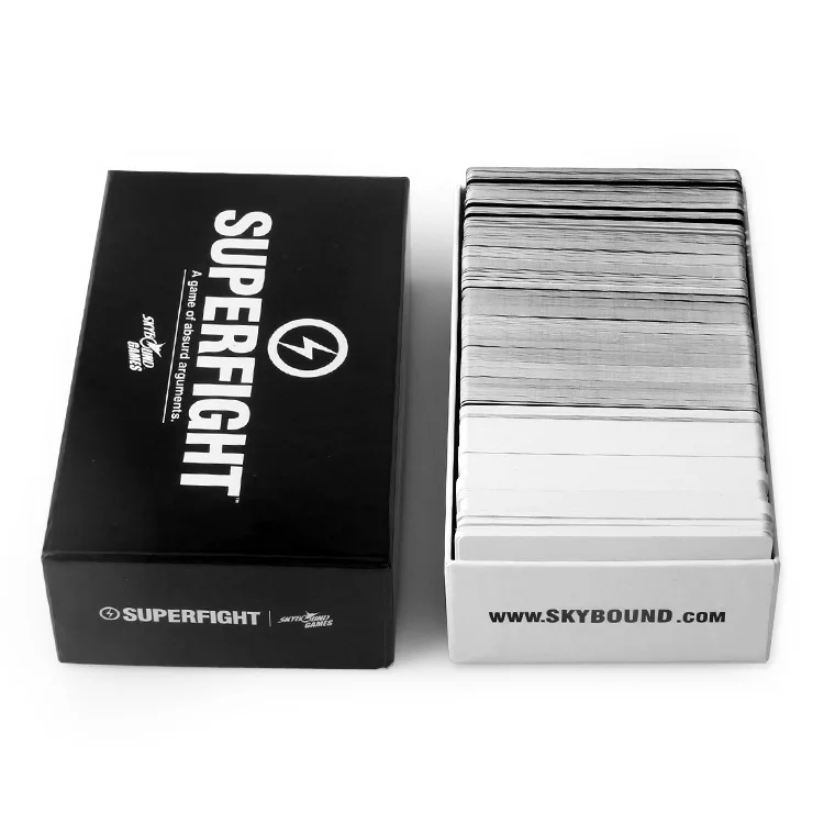 Настольная игра Superfight, остаточные карты, базовые и расширенные бумажные Вечерние игры для взрослых и детей, развивающие игрушки