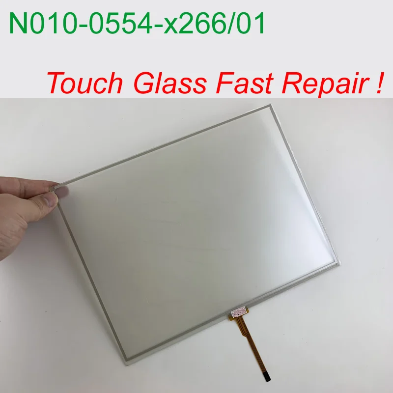 N010-0554-x266/01, 12,1 дюймовая сенсорная стеклянная панель для HMI панели и ремонта с ЧПУ~ Сделай это самостоятельно, новая и есть