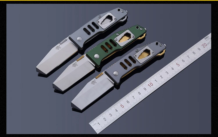 SANRENMU 7046 карманные инструменты для выживания Мини Складной нож со стеклом/гаечный ключ для путешествий, кемпинга, пеших прогулок
