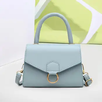 

Popular Simple Female Daily Bag Fashion Solid Color Women Shoulder Bags Top-handle Casual Tote Crossbody Handbag