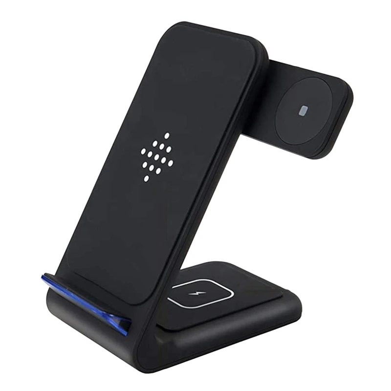 ワイヤレス充電器 3で1高速ワイヤレス充電ステーションiphone 12 12プロ 11 Apple腕時計se チー電話 Chargers Aliexpress