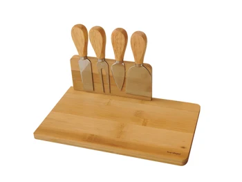 

Castell 5 Pcs Cheese Serving Set | Environmentally Friendly Bamboo | Home-Kitchen | Made in Turkey