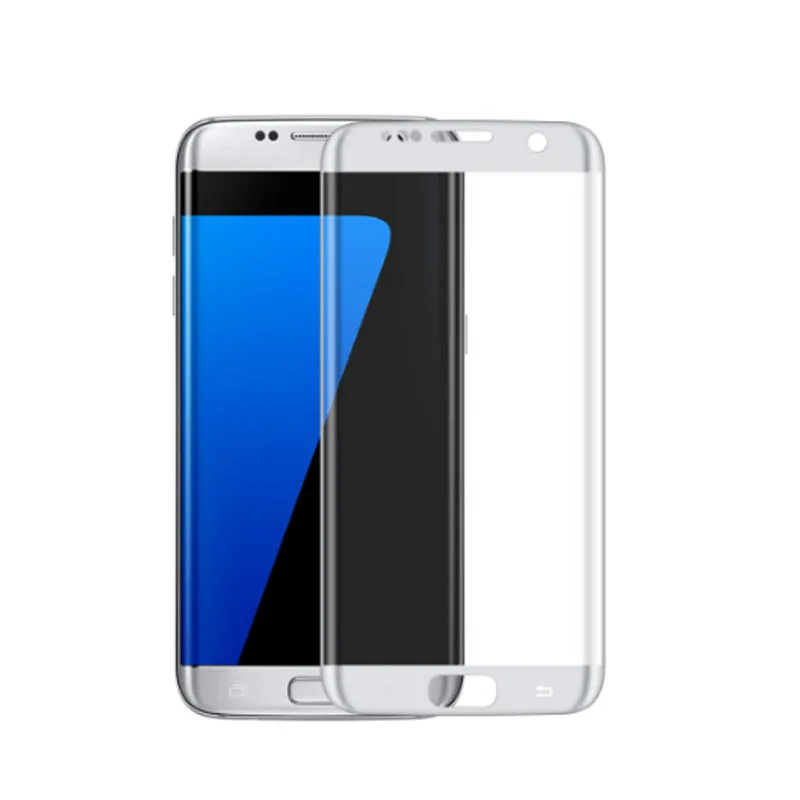 Для samsung Galaxy S 7 edge S7 edge закаленное стекло 3D изогнутая поверхность полное покрытие Защитная пленка для экрана S7 edge