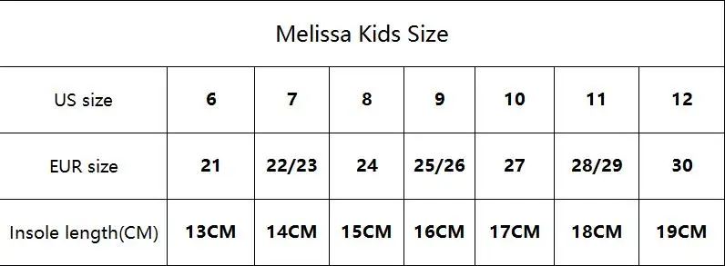Mini Melissa Ultragirl IX 2020 Original Girl Jelly Sandals Bow Kids Sandals Children Beach Shoes Non-slip Melissa Toddler