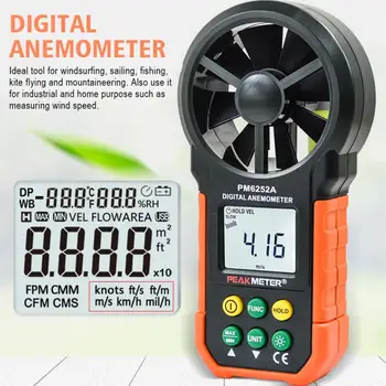 

Portable Handheld Outdoor Digital Anemometer LCD Display Air Volume Measuring