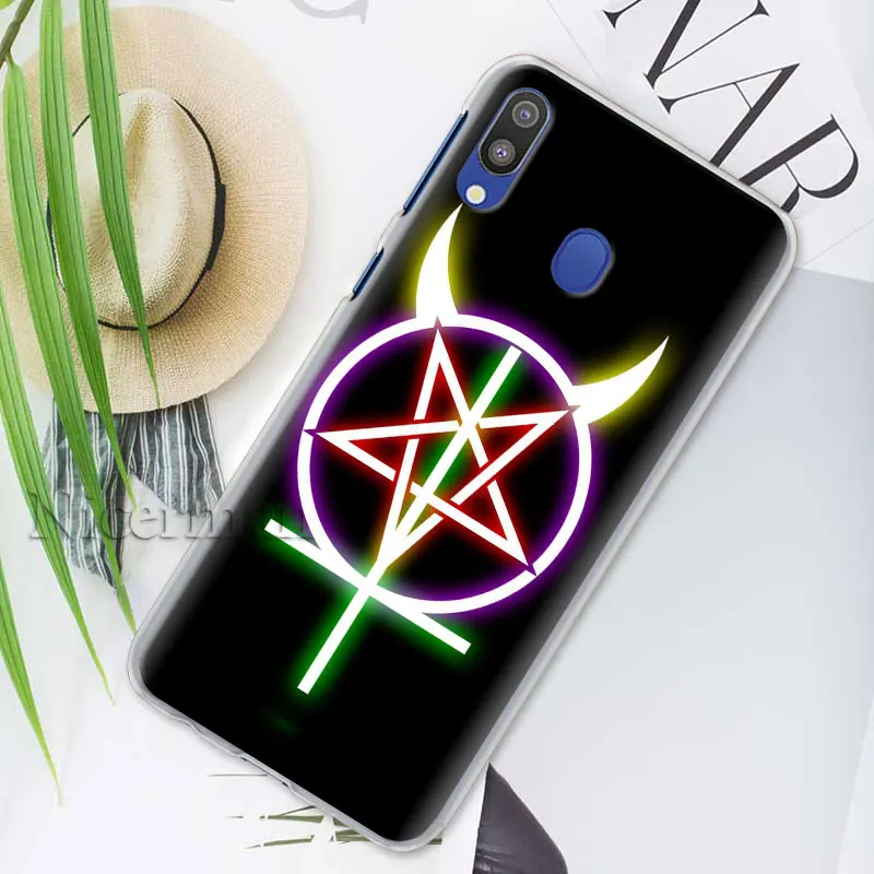 Пентаграмма 666 демоническим, чехол для samsung Galaxy A10e A10 A10s A20 A20e A30s A40 A50 A50s A60 A70 A80 защитный чехол для телефона чехол