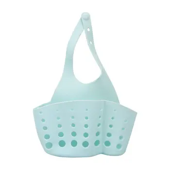 

Kitchen Sink Sponge Storage Hanging Basket Adjustable Snap-On Sponge Drain Rack Faucet Storage Hanging Bag