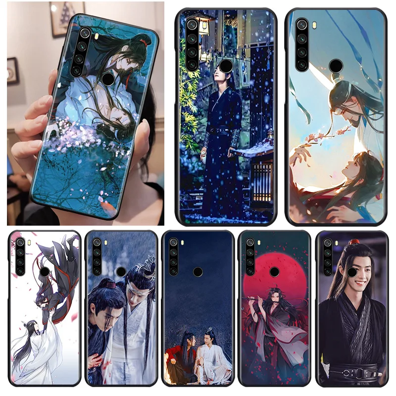 

Wang Yibo Xiao Zhan Art Black Cover For Xiaomi Redmi Note 9 9S 8T 8 7 6 5A 5 4X 4 Pro Max Soft Phone Case