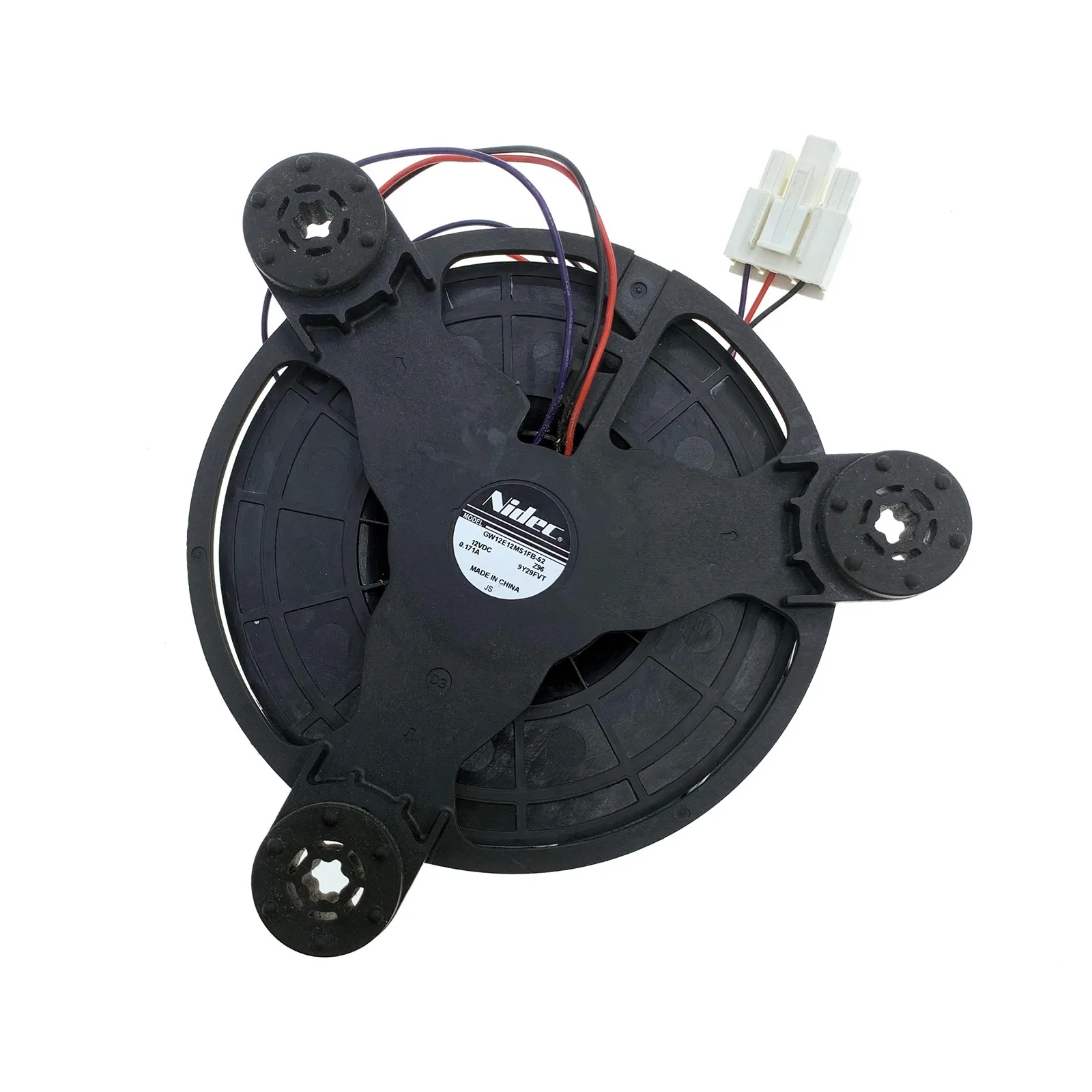 Nidec Gw12e12ms1fb52 12vdc 0.171a Refrigerador Refrigerador Peças do Motor do Ventilador do Evaporador