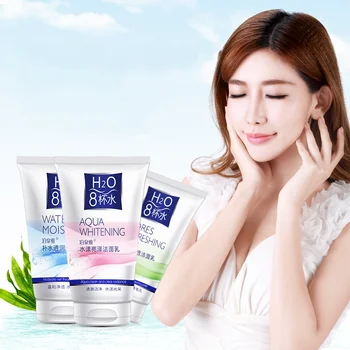 

Poquanya eight cups of water pore clear cleansing milk gentle deep cleansing shrink pore cleansing milk female