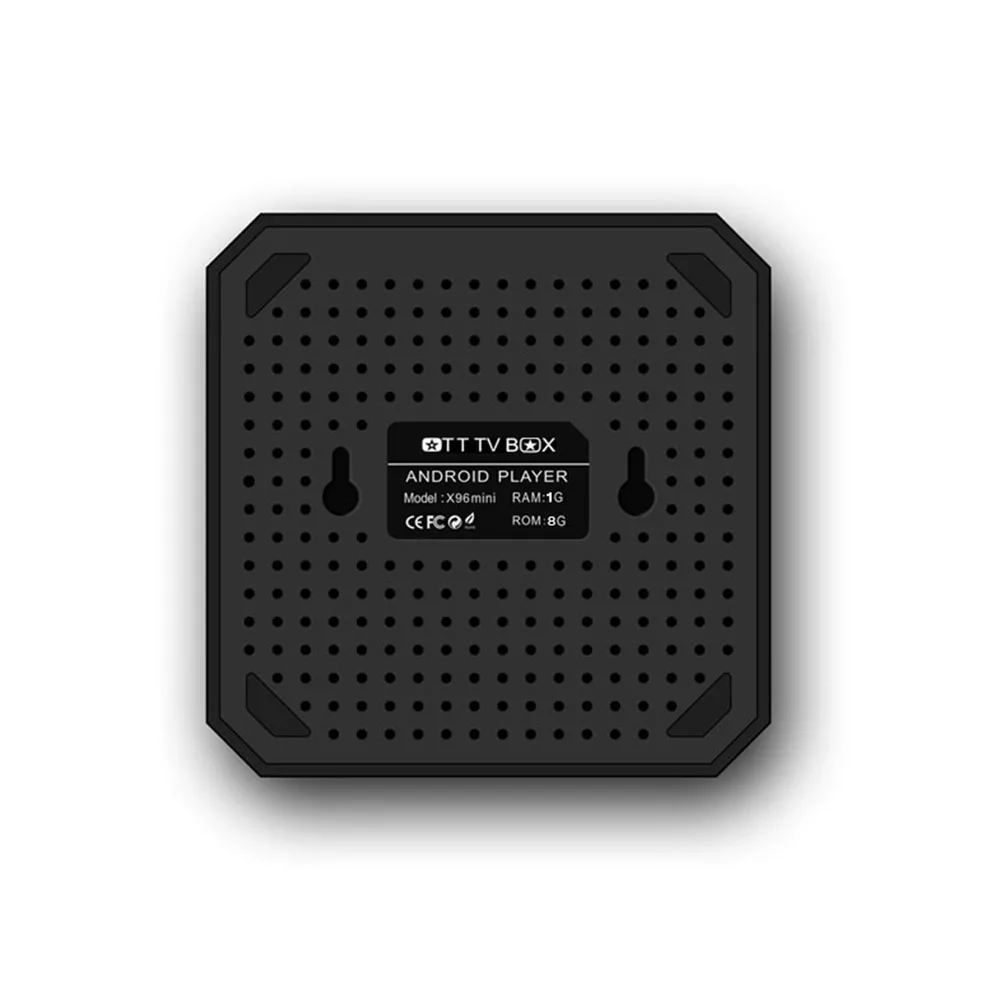 Smart tv Box X96mini Android tv Box 1 ГБ/8 ГБ 2 ГБ/16 ГБ Amlogic S905W четырехъядерный поддержка 4K 2,4 ГГц WiFi медиаплеер телеприставка
