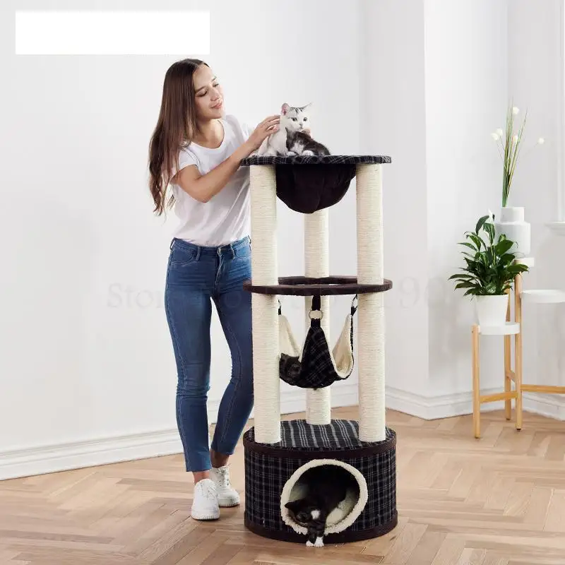 Кошачья рамка для скалолазания Когтеточка гнездо кошек Большая полка кошки