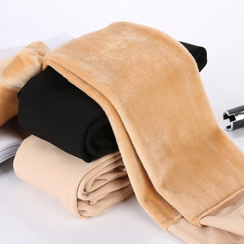 Autumn Winter Pregnant Pearl Velvet Outwear Leggings Maternity Warm Slim Thicken Stepping Pants Women's Solid Warmth Clothing