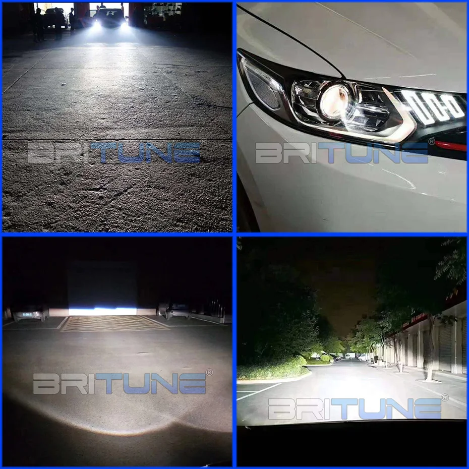 Bi-led Lens 3.0 Hella 3R G5 LED Projector Headlight Lenses Dual Reflector Diode Chips Car Lights Accessories Retrofit 55W Kits