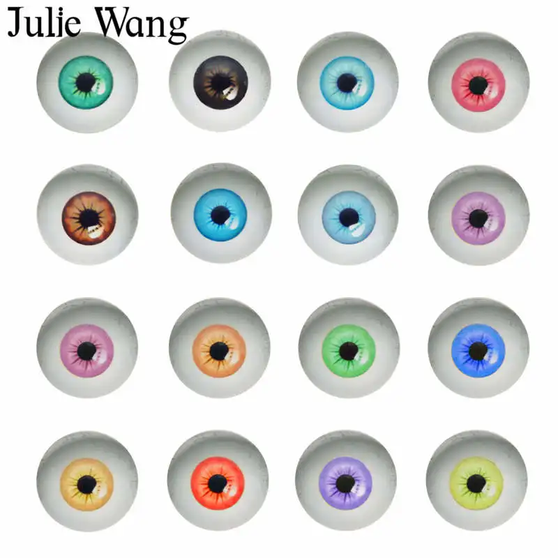 Julie Wang 6 30 мм в паре глаза Дракона фотоэлемент круглые зрачки стеклянные