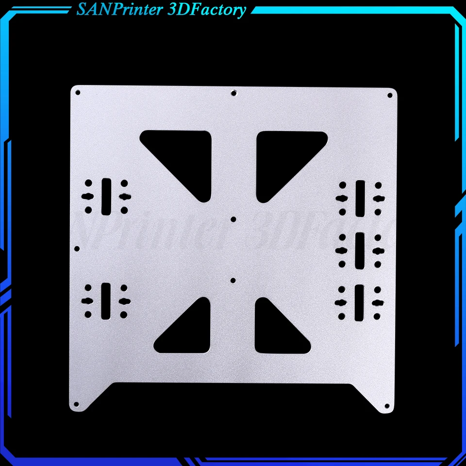 Aluminum Y Carriage Anodized Plate Upgrade V2 Prusa i3 V2 Hot Bed Support Plate For Prusa i3 DIY 3D Printer parts upgrade hotbed bracket support y carriage anodized aluminum plate for prusa 3d printer parts