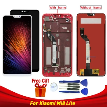 

Sinpie For Xiaomi Mi 8 Lite LCD Display+Touch ScAreen with frame Assembly 6.26 inch Mobile Tools Glass Panel Sensor