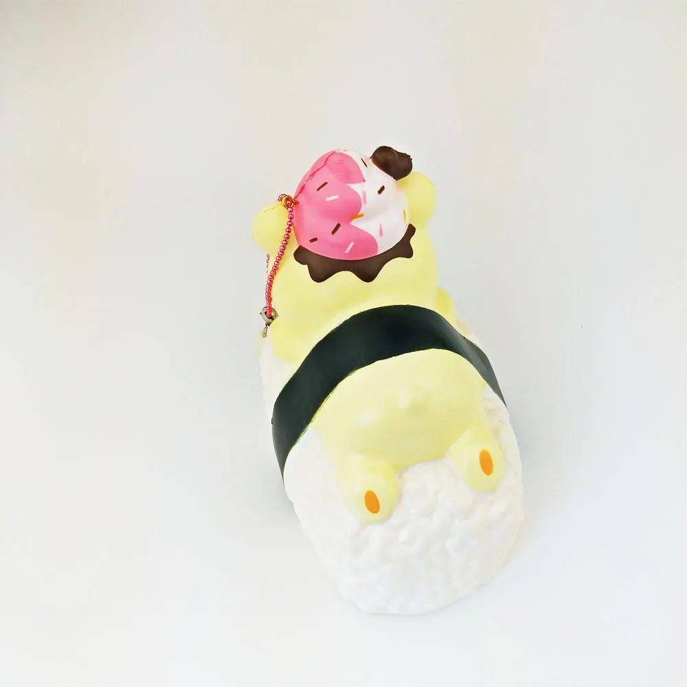 Creamiicandy Squishy doll sushi Scent Slow rebound Christmas Gift For Children Kid Simulated food Toy
