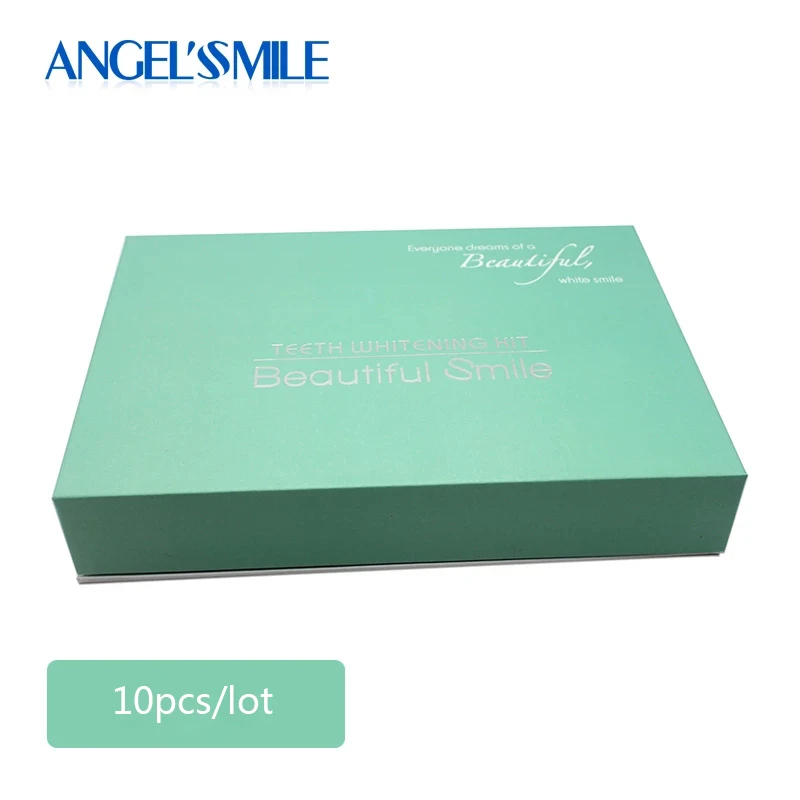 10 шт./лот Angelsmile набор для отбеливания зубов 35% карбамид пероксид гель