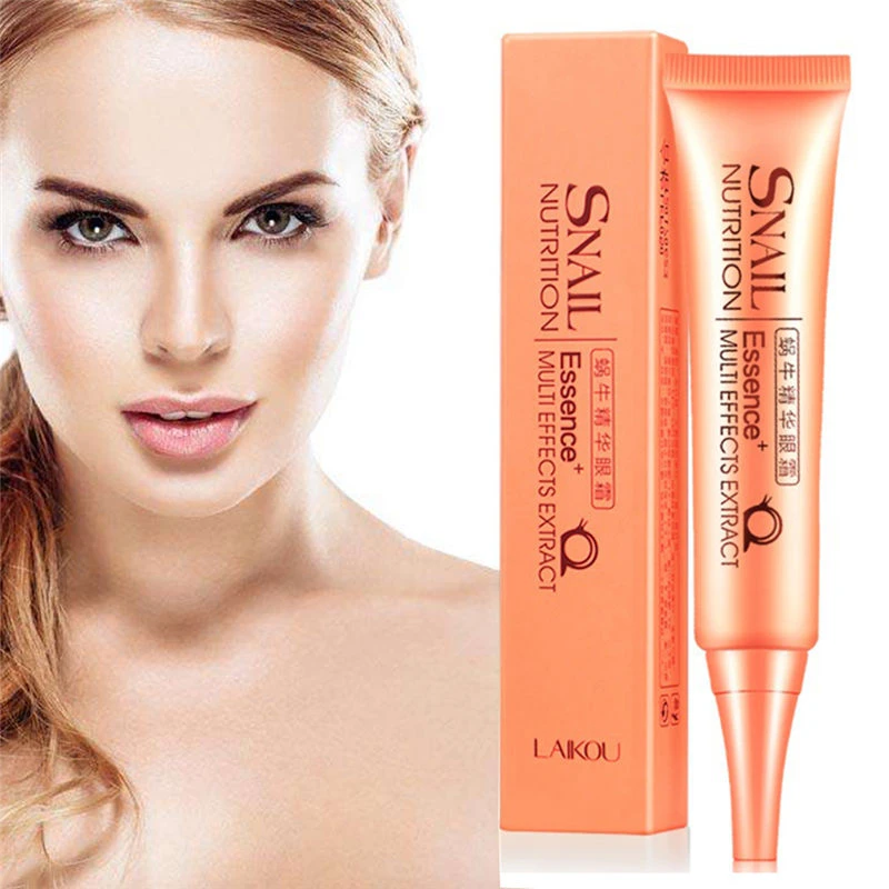 30ml Snail Serum Eye Cream Under Eye Dark Circle Remover Firming Anti