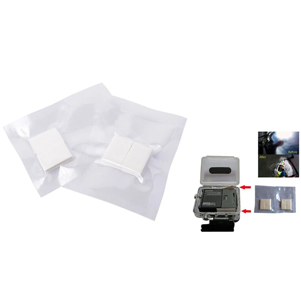 36 inserts anti-buée pour GoPro Hero 6 5 4 3+ 3 2 SJCAM Xiaomi Yi