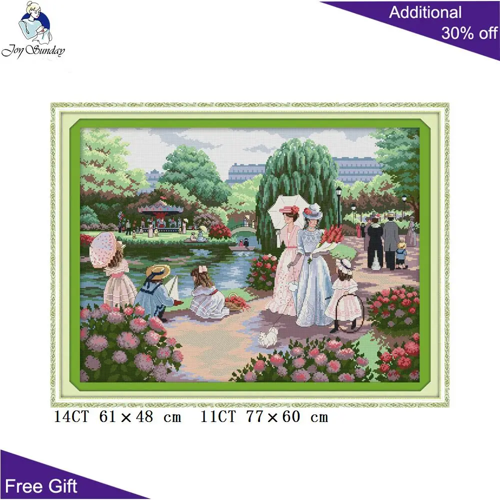 

Joy Sunday вышивка крестиком для женщин F242 14CT 11CT