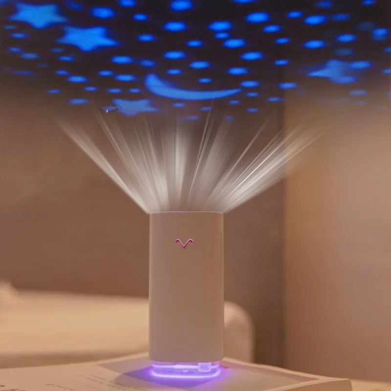 

Portable Air Humidifier USB Cool Mist Maker Purifier Aromatherapy Car Projector Humidifier Mini Desktop Aroma Diffuser