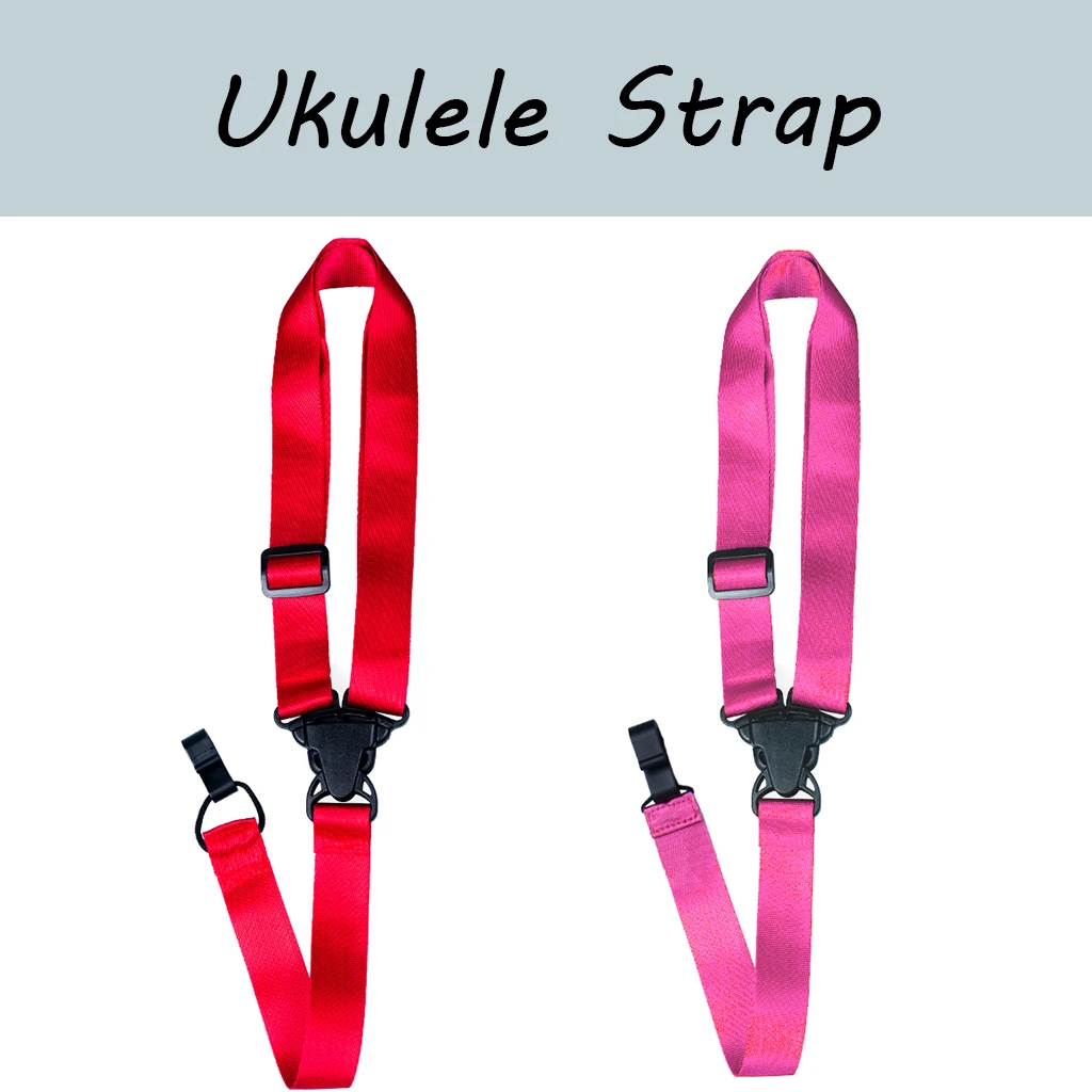

Professional Adjustable Nylon Ukulele Hawaii Guitar Strap