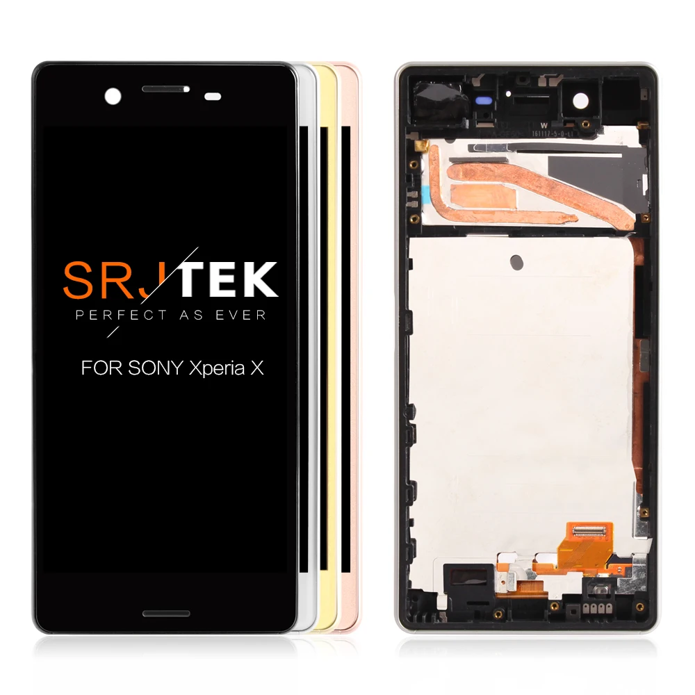 5,0 дюймовый дисплей для sony Xperia X lcd F5121 кодирующий преобразователь сенсорного экрана в сборе для sony Xperia X lcd F5121