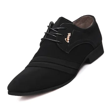 

2020 Men Formal Elegant Oxford Shoes Mens Lace-up Business Dress Shoes Fashion Male Wedding Office Shoes Zapatos De Hombre