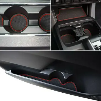 

18Pcs Armrest Storage Box Liner Pad For Tacoma Replacement Parts Accessories Set