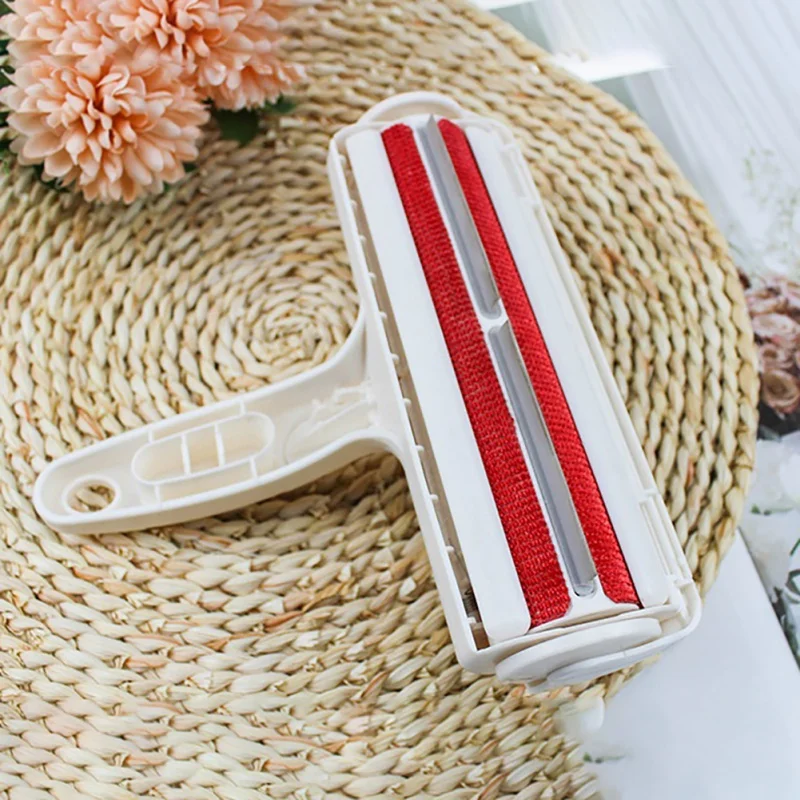 Pet Hair Remover Sofa Clothes Lint Cleaning Brush Dog Cat Fur Roller