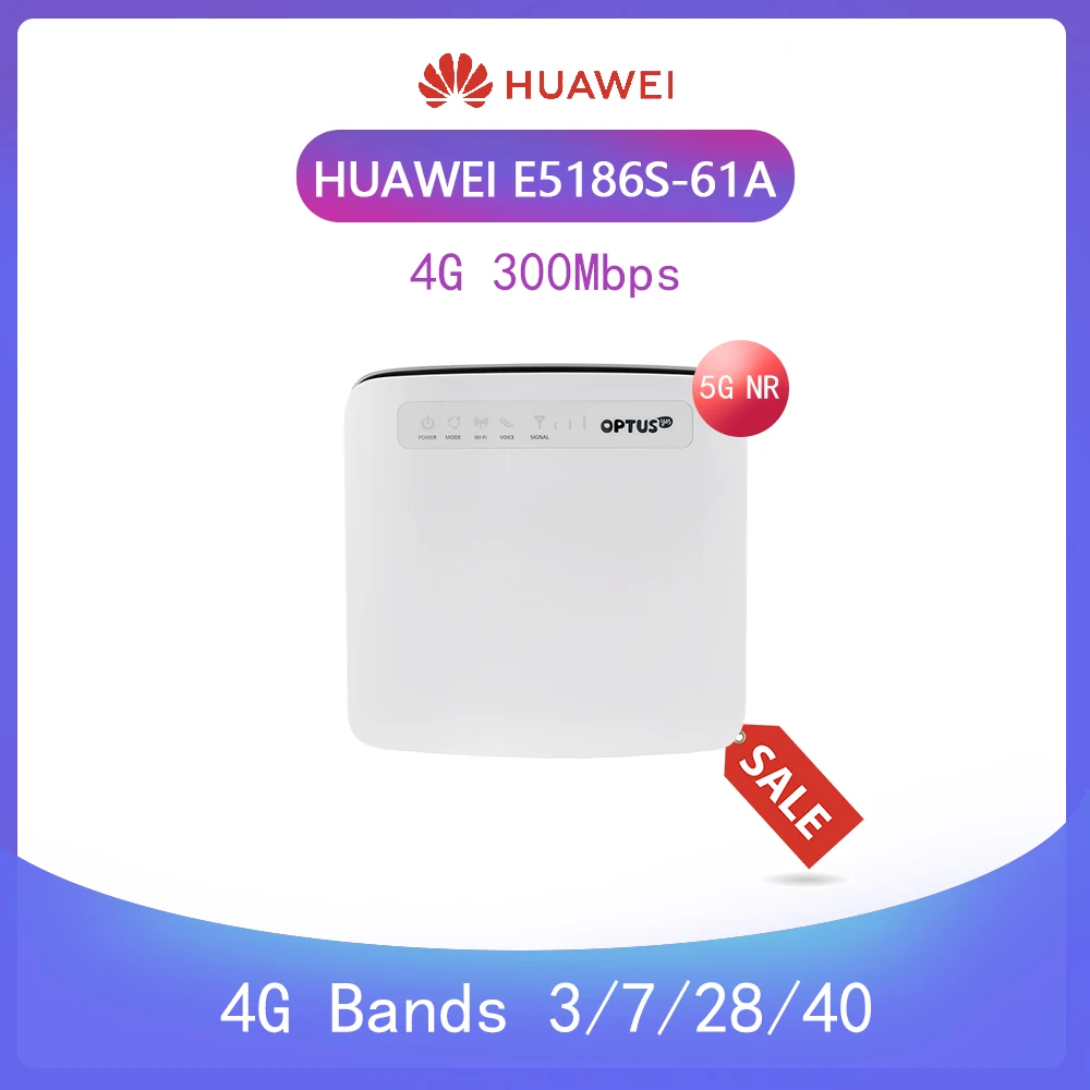 Беспроводной роутер Huawei E5186 разблокированный 4G LTE CAT6 300 Мбит/с CPE шлюз точки