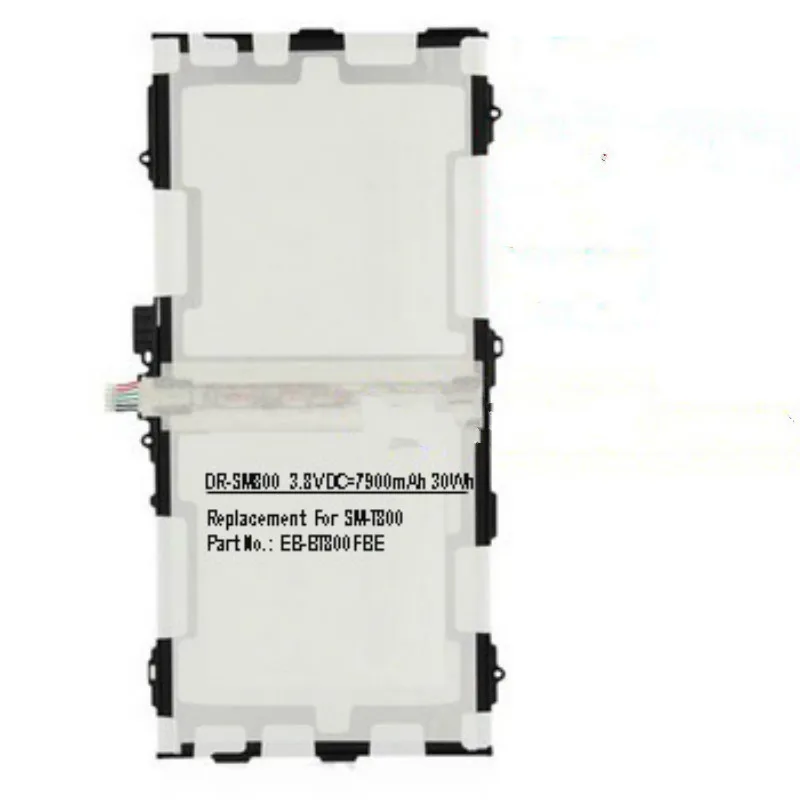 White FGHGH 7900mAh аккумулятор для Samsung Galaxy Tab S 10,5, SM-T800, SM-T801, SM-T805, EB-BT800FBE - Цвет: White