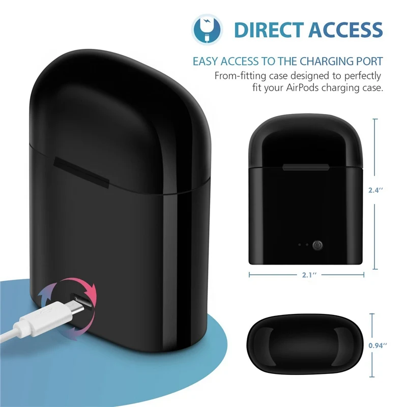 VTIN i7s Tws Bluetooth наушники мини беспроводные наушники спортивные наушники громкой связи беспроводная гарнитура с зарядным устройством для xiaomi