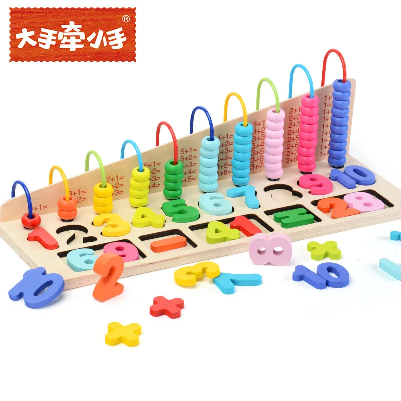 

Big Hands Hands for Count with Numbers Teaching Aids Mathematics Calculation Frame Educational +/- Arithmetic Shape Matching Woo