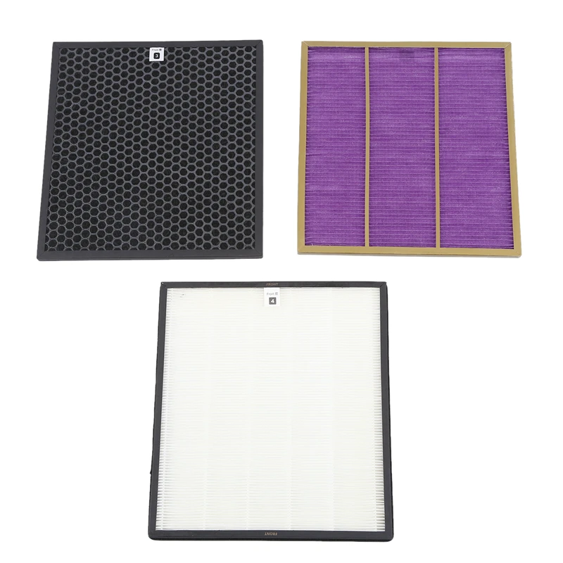 

AC4121+AC4123+AC4124 Filters Kit for Philips AC4002 AC4004 AC4012 Air Purifier Parts