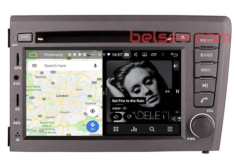 volvo s60 android 9.0 touch screen radio
